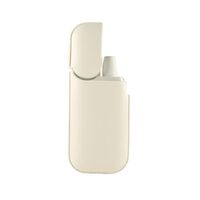Husa Vafy pentru IQOS 2.4 Plus, Capac de Protectie, Anti Soc si Zgarieturi, din Piele Ecologica, 43 g, 12 x 6 x 2.5 cm, Alb