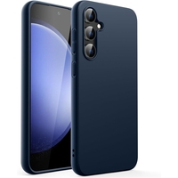 Husa de Protectie Matte TPU, Vafy, pentru Xiaomi Redmi Note 12 5G, Protectie Camera, Antisoc, Antizgariere, Antialunecare, Acoperire Completa, Albastru