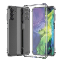 Husa Telefon, Vafy, Compatibila Samsung S24, TPU Antisoc, Protectie Colturi, Rezistenta la Impact, 1.5 mm, Transparenta
