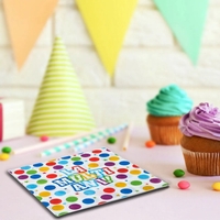 Set 20 Servetele de Masa, Vafy, Colectia LA MULTI ANI, 33 x 33 cm, din Hartie, Multicolor