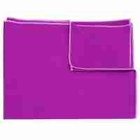 Prosop de plaja cu uscare de rapida, husa de transport, 75x150cm, violet
