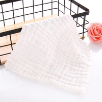 Prosop Absorbant, Flippy, din Bumbac, 6 Straturi, 30 x 30 cm, Alb