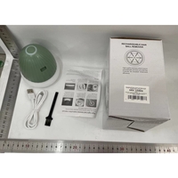 Aparat de Scame 2 in 1, Vafy, Curatare Haine si Lampa de Veghe, 3 Trepte, Incarcare Tip C, 4 W, 9 x 10 cm, Verde