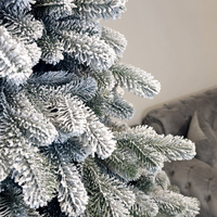 Brad artificial Christmas Deluxe by Sersimo, Kovalivka Select nins, integral 3D, 210cm