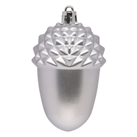 Set decoratiuni pentru brad Quiet Times, 60 piese, alb, albastru, argintiu
