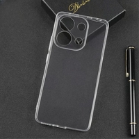 Husa Telefon, Vafy, Compatibila Xiaomi Redmi Note 13 Pro 5G, Carcasa TPU, Protectie Camere, 1.5 mm, Transparent