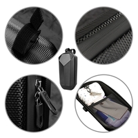 Geanta pentru Trotineta Electrica, Flippy, Hard Shell de 4 L, Geanta Frontala pentru Bicicleta, Impermiabila Rigida pentru Bicicleta, 30 x 15.5 x 13 cm, Negru