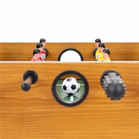 Masa de fotbal pentru copii, cu 6 manere, 18 jucatori, structura si picioare MDF, tabela scor, 69x35x62 cm