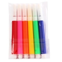 Set 6 Markere Colorate, Flippy, pentru Hartie Mini Imprimanta Foto Portabila, Multicolor