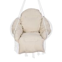Perna mare pentru leagan tip cuib 64x56x66 cm, cu suport pentru picioare si cap, ecru