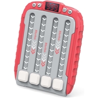 Jucarie Interactiva, Flippy, Joc Rhythm, +3 Ani, din ABS, 6 Niveluri, 15 x 3 x 11 cm, Functie Muzicala, Rosu