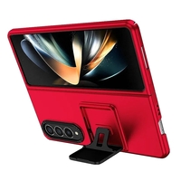 Husa de protectie Vafy, Pliere Tridimensionala, Multifunctionala, PC, pentru Samsung Galaxy Z Fold 4 5G, Rosu