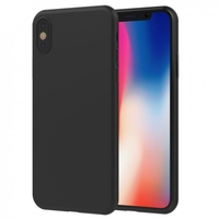 Husa Samsung Galaxy A7 2017 Full Silicone 360 Negru + Folie de protectie