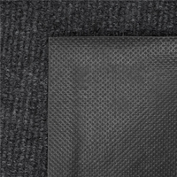 Covoras intrare absorbant antimurdarie, PVC antiderapant, 90x150 cm, gri