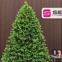 Brad artificial Sersimo, Hollandia, verde cu varfuri verzi, integral 3D, 210 cm