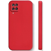 Husa de Protectie, Vafy, pentru Samsung A12, din Liquid Silicone, Flexibila, Fucshia