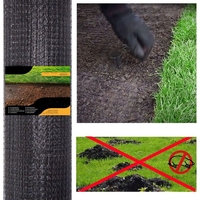 Plasa gradina anti daunatori si cartite, 30g/m2, 2x100metri, neagra