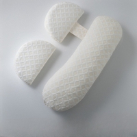 Set Perna pentru Gravide, Flippy, Husa Detasabila, Utilizare in Forma H si U, Reglabila, Latime Ajustabila, Proactive, Bej
