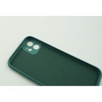 Husa protectie Vafy compatibila cu Huawei P Smart 2021 Liquid Silicone Case Verde
