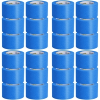 Set 24 Role Banda Adeziva de Mascare, Rezistenta UV, 48mmx50m, Rezistenta, Aderenta, Albastra
