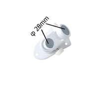 Baza pentru Suport de Steag, Flippy, 2.8 cm, Alba