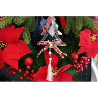 Ornament brad, Flippy, Brad, Argintiu, Lucios, 14*26CM, Acril, Interior/ Exterior