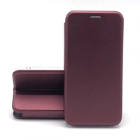 Husa de protectie Vafy compatibila cu Samsung Galaxy A71 Magnet Book Case Bordo