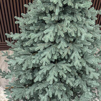 Brad artificial Christmas Deluxe by Sersimo, Viena Select argintiu, integral 3D, 230cm