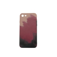 Husa protectie Vafy compatibila cu Apple iPhone 11 Tpu Ombre, Negru/Mov/Roz