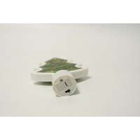 Decoratiune luminoasa 3D, Tip brad mic, cu baterii