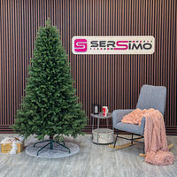 Brad artificial Sersimo, Viorisse Elite, verde, integral 3D, 220 cm