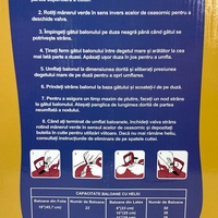 Butelie Heliu de Unica Folosinta, Butelie pentru 50 Baloane Latex, Ideala pentru Petreceri si Evenimente, 13l, 24x24x42, Rosu