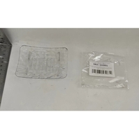 Savoniera din Plastic Flippy, 11 x 8 cm, cu Scurgere Apa, Design Modern, Transparent