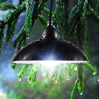 Lampa solara tip pendul, panou solar independent cu cablu de 3 metri, cu telecomanda