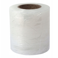 Set 48 Mini Role Folie Stretch Manual, 12.5 cm, 0.38 kg, pentru Ambalat si Impachetat, Transparent