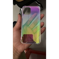 Husa protectie Vafy compatibila cu Apple iPhone 12/12 Pro Laser Gradient Case Cameleon