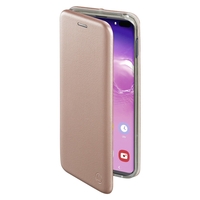 Husa de protectie Vafy compatibila cu Samsung Galaxy A72 Magnet Book Case Roz-Auriu