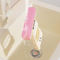 Mini Mop, Flippy, de Mana, Pliabil, Model Ursulet, din Plastic, 9 x 15 x 15 cm, Roz
