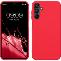 Husa de Protectie Matte TPU, Vafy, pentru Samsung Galaxy A35 5G, Protectie Camera, Antisoc, Antizgariere, Antialunecare, Acoperire Completa, Rosu