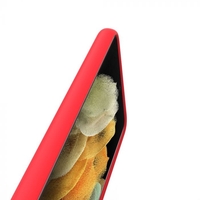 Husa de protectie Vafy compatibila cu Samsung Galaxy S21 Ultra Matte Tpu Rosu