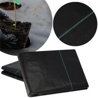 Folie agrotextil, mulcire, antiburuieni, filtru UV, 10 x 3.2metri, 70g/m2, negru