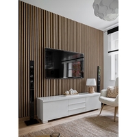 Riflaj MDF decorativ LDA PREMIUM de tip Panou Acoustic, Stejar Natur Saragossa, 260x40 cm