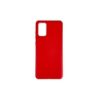 Husa protectie Vafy compatibila cu Samsung Galaxy S21 Ultra Liquid Silicone Case Rosu