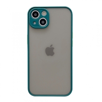 Husa protectie Vafy compatibila cu Apple iPhone 13 Phantom Tpu Verde