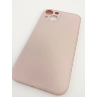 Husa protectie Vafy compatibila cu Apple iPhone 13 Liquid Silicone Roz