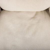 Perna mare pentru leagan tip cuib 64x56x66 cm, cu suport pentru picioare si cap, ecru