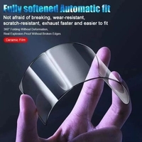 Folie de Protectie Ceramica, Vafy, Compatibila cu Xiaomi Redmi 12, Ceramics 9D, Antisoc, Margini Negre, Transparent