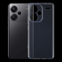 Husa Telefon, Vafy, Compatibila Xiaomi Redmi Note 13 Pro+ 5G, Carcasa TPU, Protectie Camere, 1.5 mm, Transparent