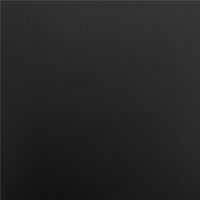 Set 4 scaune dining Verdhe pentru bucatarie cu perna tapitata cu piele ecologica, 44x82cm, negru