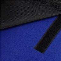 Patura pentru picnic sau plaja, cu folie izolatoare si maner, 200x200cm, albastru cobalt